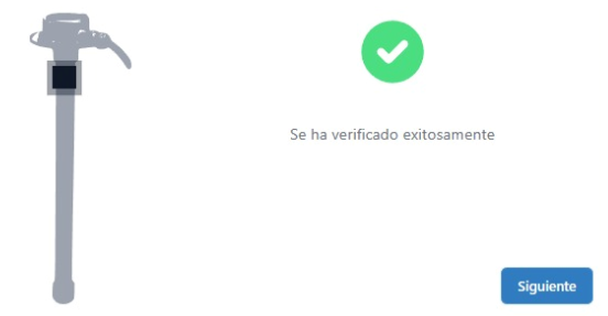 Confirmación de valor máximo