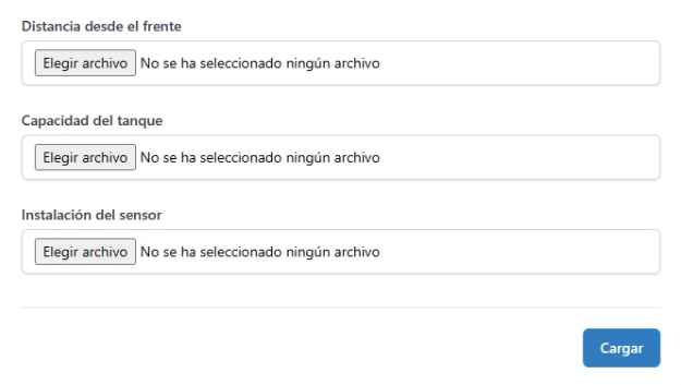 Formulario de registro de evidencia de instalación