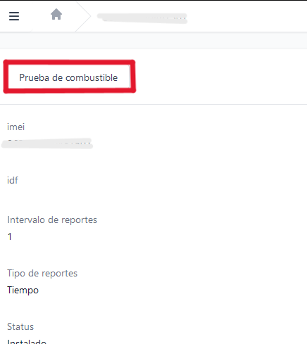 Botón prueba de combustible