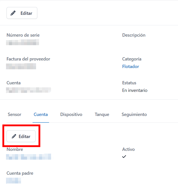 Detalles del accesorio