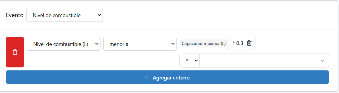 Imagen referente a la adición de un criterio