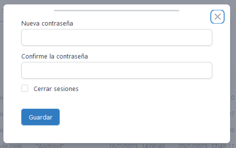 Imagen referente cambiar contraseña