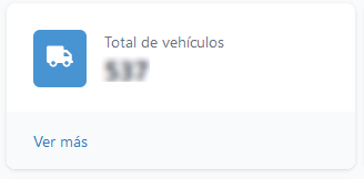 Widget de "Total de vehículos"