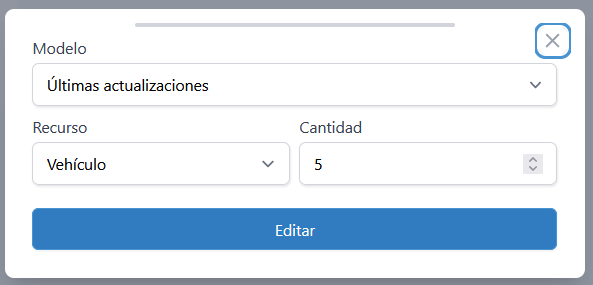 Últimas actualizaciones